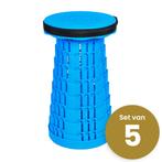 Set Van 5 Stuks ! Alora Opvouwbare Kruk Extra Strong - Vol, Nieuw