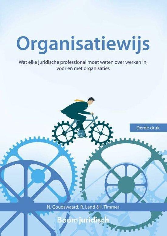 9789462908833 Boom Juridische studieboeken - Organisatiewijs, Boeken, Studieboeken en Cursussen, Zo goed als nieuw, Verzenden