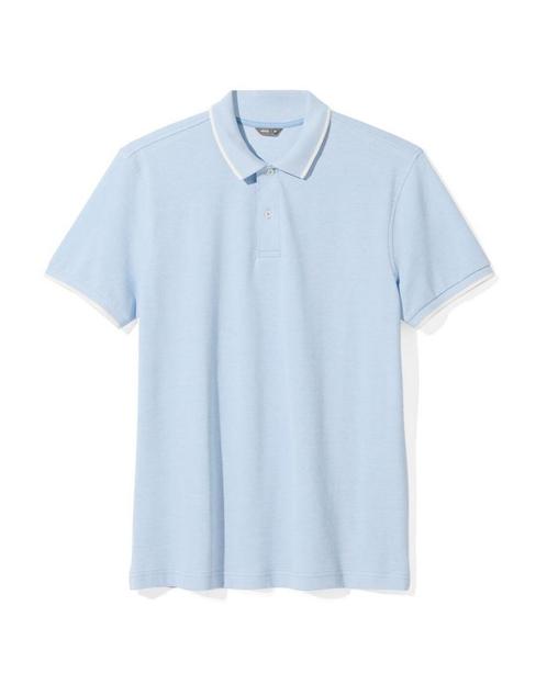HEMA Herenpolo lichtblauw, Kleding | Heren, Overige Herenkleding, Nieuw, Verzenden