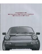 1991 PORSCHE 911 CARRERA & TURBO BROCHURE ENGELS, Boeken, Nieuw, Porsche, Author