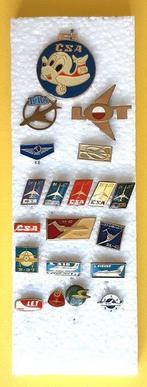 Verzameling van zesendertig insignes (pins) van, Antiek en Kunst
