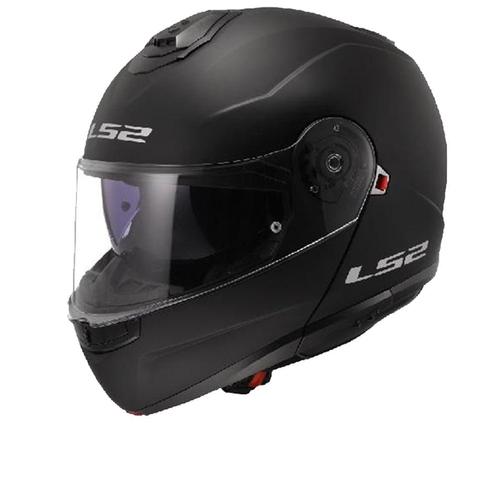 LS2 FF908 Strobe II Mat Zwart 06 Systeemhelm, Motoren, Kleding | Motorhelmen, Systeemhelm, Heren, XXL, Nieuw met kaartje, Overige merken