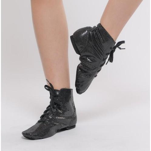 Dansez-Vous Shinny Jazz Laarzen met Veters en Splitzool, Sport en Fitness, Ballet, Verzenden