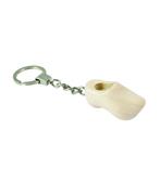 Sleutelhanger met 1 klompje van 4 cm geschuurd, Ophalen of Verzenden, Nieuw
