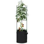 vidaXL Tomatenkooien met plantenzak 4 st 116 cm staal en, Verzenden, Nieuw