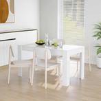 Witte Eettafel 140cm - Tweedekansje! Limited Stock!, Strak, 100 tot 150 cm, Nieuw, Vier personen