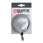 Lynx Ding-dong fietsbel - 80mm - Chroom - Heldere tweekla..., Ophalen of Verzenden, Nieuw