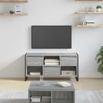 vidaXL TV-kast met lade Grijs Sonoma 100 x 36 x 49,5 cm, Minder dan 50 cm, Verzenden, Nieuw, Minder dan 100 cm