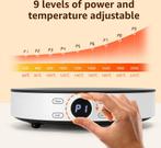 Inductie Kookplaat vrijstaand - Elektrische kookplaat - 2000, Huis en Inrichting, Verzenden, Nieuw