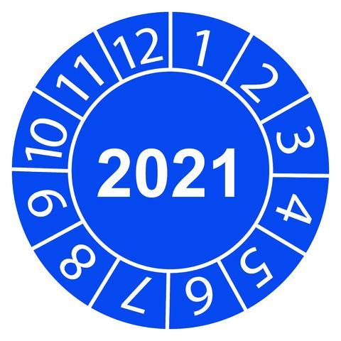 Keuringssticker 2021 algemeen, Hobby en Vrije tijd, Stickers en Plaatjes, Verzenden