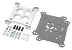 Carburetor Adapter, 0.50 in. Thick, Aluminum, 4-barrel to, Auto-onderdelen, Ophalen of Verzenden, Nieuw