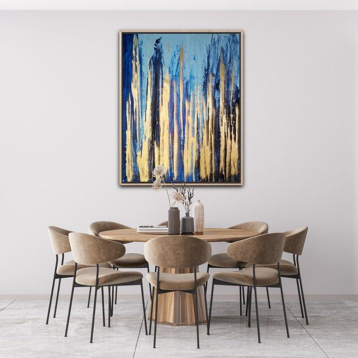 Ana Marc - Behind the curtain - XXL, Antiek en Kunst, Kunst | Schilderijen | Modern