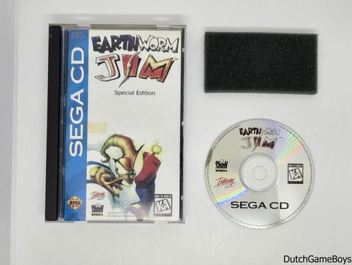 Sega CD - Earthworm Jim - Special Edition - USA, Spelcomputers en Games, Games | Sega, Gebruikt, Verzenden