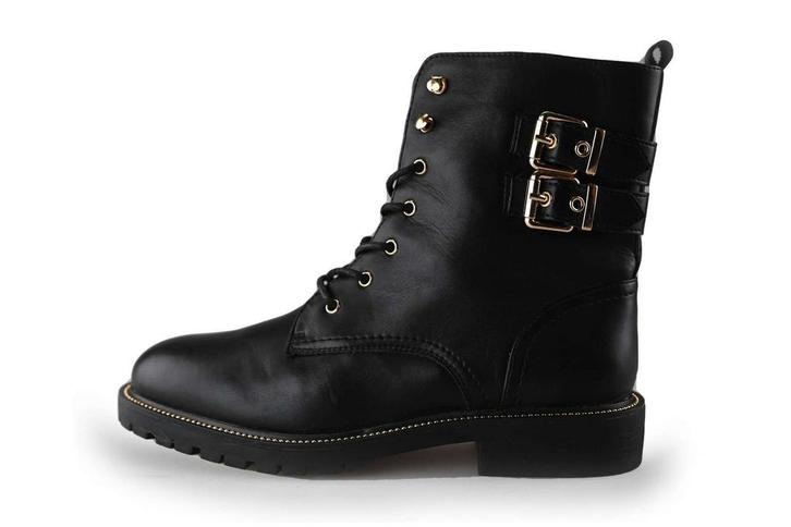 Ann Rocks Veterboots in maat 40 Zwart | 25% korting, Kleding | Dames, Schoenen, Zwart, Zo goed als nieuw, Overige typen, Verzenden