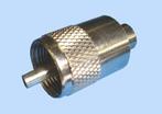 Coaxplug 10 mm. PL259 voor 10mm. RG213 coaxkabel, Ophalen of Verzenden, Nieuw, Zeilboot of Motorboot