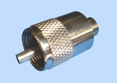 Coaxplug 10 mm. PL259 voor 10mm. RG213 coaxkabel, Watersport en Boten, Bootonderdelen, Nieuw, Zeilboot of Motorboot, Ophalen of Verzenden