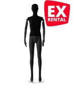 Vintage etalagepop dame zwart ZDFF08BLACK EX RENTAL
