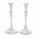 Fordham & Faulkner - Kaarsenhouder (2) - .925 zilver - 25,5, Antiek en Kunst
