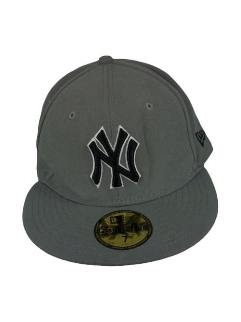 Vintage New York Yankees Grey Cap maat S, Kleding | Heren, Hoeden en Petten, Zo goed als nieuw, Ophalen of Verzenden