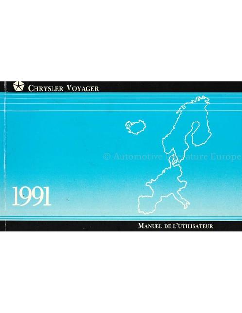 1991 CHRYSLER VOYAGER INSTRUCTIEBOEKJE FRANS, Auto diversen, Handleidingen en Instructieboekjes