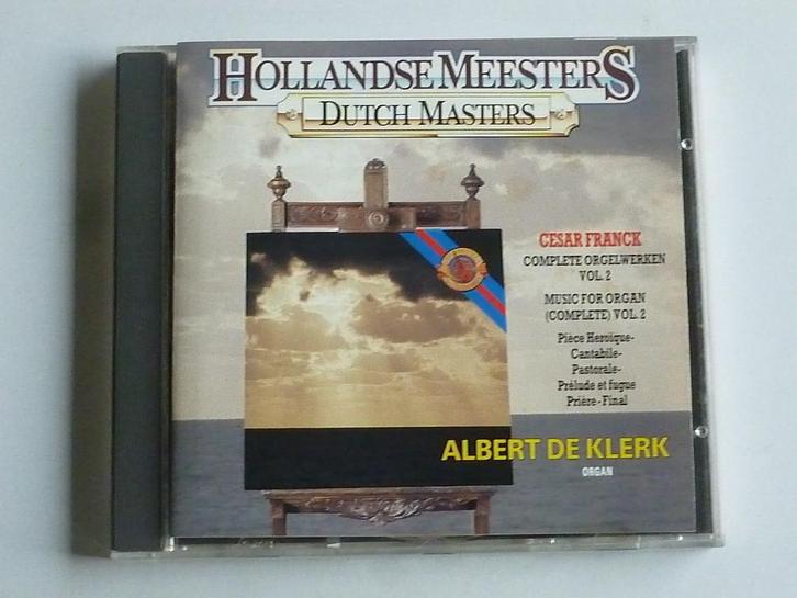 Cesar Franck - Complete Orgelwerken vol. 2 / Albert de Klerk, Cd's en Dvd's, Cd's | Klassiek, Zo goed als nieuw, Verzenden
