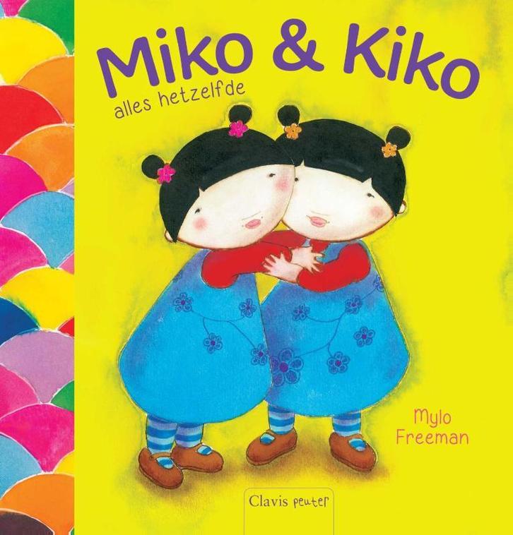 Miko & Kiko alles hetzelfde ; Miko & Kiko niet alles, Boeken, Kinderboeken | Baby's en Peuters, Zo goed als nieuw, Verzenden
