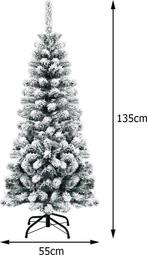 2dekans | Coast Kunstkerstboom - Wit Besneeuwd - MET Premium, Diversen, Kerst, Ophalen of Verzenden, Zo goed als nieuw