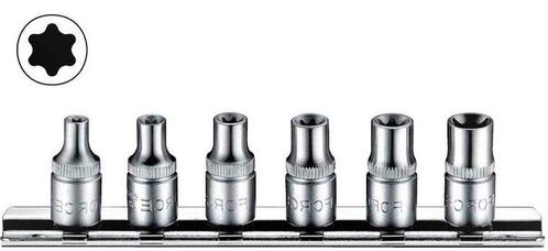 1/4 Doppenset Torx 6-delig, Auto diversen, Autogereedschap, Verzenden