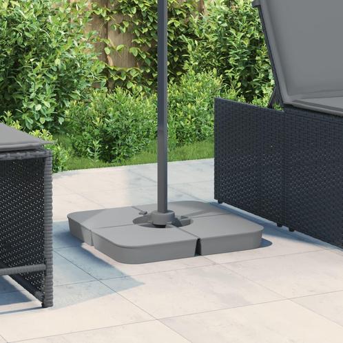 vidaXL 4-delige Set parasolvoeten voor kruisvoet parasol 100, Tuin en Terras, Partytenten, Nieuw, Verzenden