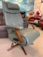Outlet Sta op stoel relax fauteuil gratis bezorgd/garantie, Nieuw, Leer, Verzenden