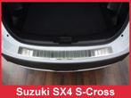 Achterbumperbeschermer | Suzuki SX4 S-Cross (5D) 2013- | RVS, Verzenden, Nieuw, Suzuki