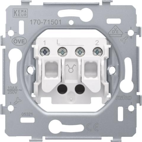 Niko Basis Element Installatie Schakelaar - 170-71501, Doe-het-zelf en Verbouw, Elektra en Kabels, Overige typen, Nieuw, Verzenden