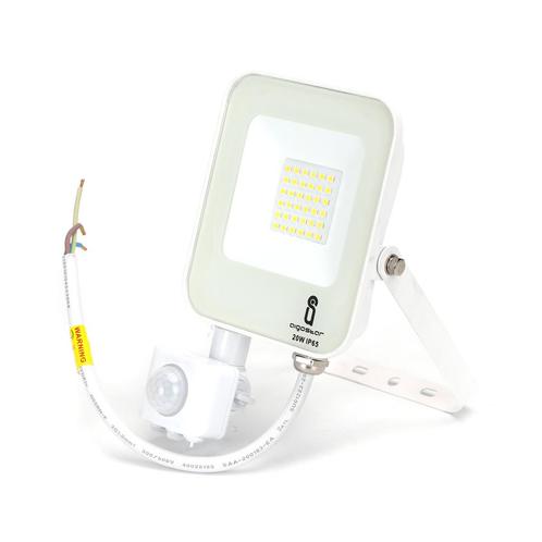 Buitenlamp wit met IR bewegingssensor | LED 20W~1800Lm=200W, Doe-het-zelf en Verbouw, Bouwverlichting, Nieuw, Verzenden
