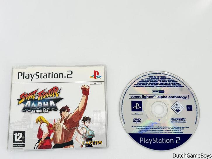 Playstation 2 / PS2 - Street Fighter - Alpha Anthology - Pro, Spelcomputers en Games, Games | Sony PlayStation 2, Gebruikt, Verzenden
