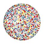 The Currency All Over Dot Plate Large - Damien Hirst - Bord