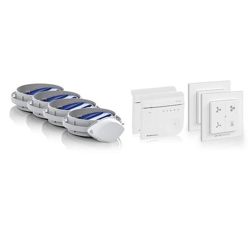 Itho Daalderop HRU 400 QuattroZone set, Doe-het-zelf en Verbouw, Ventilatie en Afzuiging, Verzenden