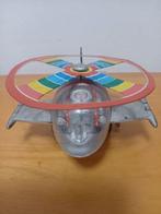 Okayasu - Blikken speelgoed - Space Ship With Rainbow, Antiek en Kunst, Antiek | Speelgoed