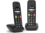 Gigaset E290E - Duo DECT telefoon - Groot verlicht display -, Verzenden, Zo goed als nieuw