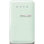 €949 Smeg FAB5LPG5 koelkast Vrijstaand 34 l D Groen, Nieuw, Ophalen of Verzenden, 160 cm of meer