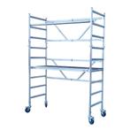 ALX SMART kamersteiger 75 x 190 x 4 meter WH (zonder luik), Doe-het-zelf en Verbouw, Steigers, Verzenden, Nieuw, Rolsteiger of Kamersteiger