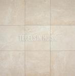 Vloertegel / wandtegel pietrastone tan beige 90x90, Doe-het-zelf en Verbouw, Keramiek, Nieuw, Ophalen of Verzenden, 10 m² of meer