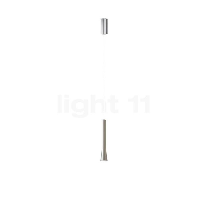 Oligo Rio Hanglamp 1-licht LED, parel zilver (Hanglampen), Huis en Inrichting, Lampen | Hanglampen, Nieuw, Verzenden