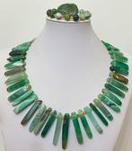Agate Verde de Brazil Natuurlijk en Citrien Brazil