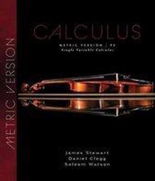 Single Variable Calculus Metric Edition 9780357113479, Boeken, Schoolboeken, Zo goed als nieuw, Verzenden