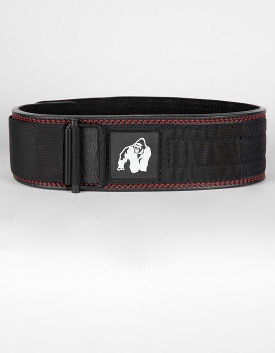 2dekans | Gorilla Wear Halterriem - 4 Inch Premium Leren, Sport en Fitness, Fitnessmaterialen, Zo goed als nieuw, Ophalen of Verzenden