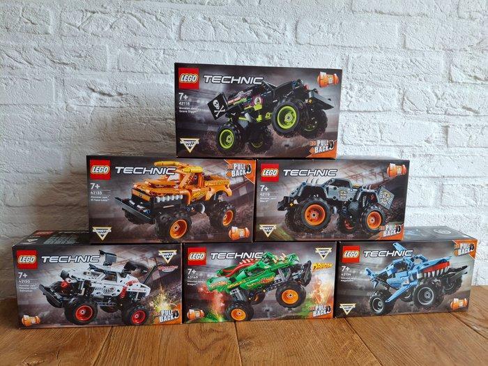 Lego Set - Technic - Technic Monster Jam sets 6 stuks, Kinderen en Baby's, Speelgoed | Duplo en Lego