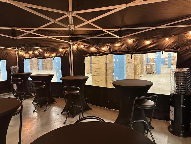 Tent te huur 4x8 meter partytent huren voor +/- 50 personen!, Hobby en Vrije tijd, Feestartikelen | Verhuur, Overige, Zo goed als nieuw