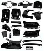 Kappenset Zwart  RSO Sense/VX50/Vespelini/Vespa-look, Fietsen en Brommers, Verzenden, Nieuw, Overige merken