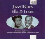 cd - Ella - Ella &amp; Louis (36 Outstanding Jazz Tracks), Zo goed als nieuw, Verzenden