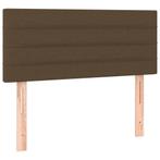 Hoofdbord 90cm Donkerbruin - Retourdeal - Stijlvol & Goed..., Huis en Inrichting, Verstelbaar, 90 cm, Eenpersoons, Bruin